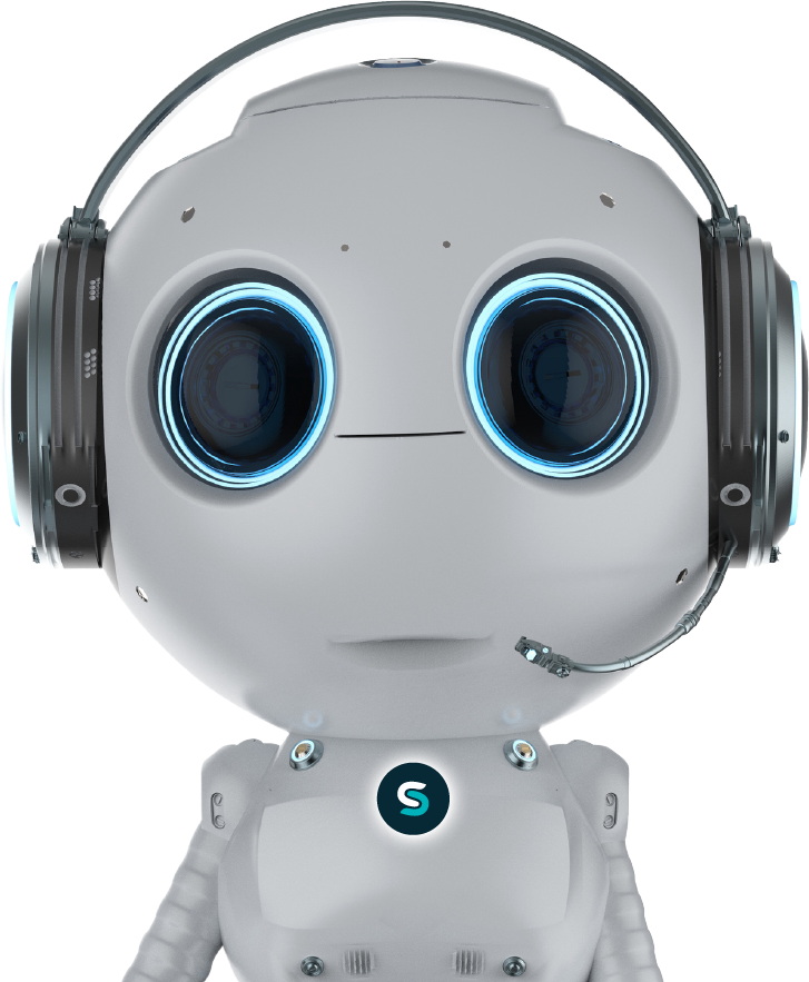 Image of a little robot that does professional mastering for your church audio in minutes not hours!